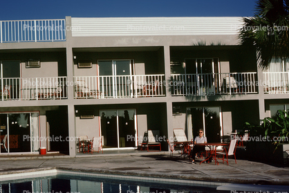 Hotel Building, poolside