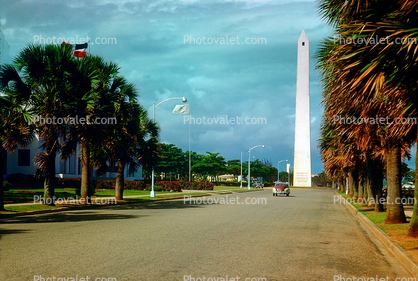 Varon obelisk, Obelisco de Ciudad Truillo, Dominican Republic, 1952, 1950s