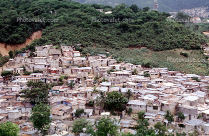Slum, Shanty town, Port-au-Prince, Haiti