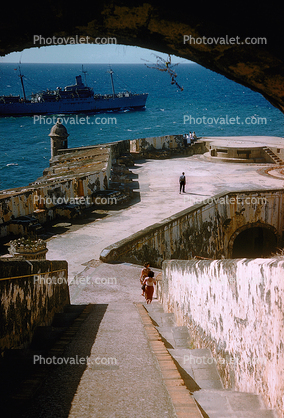 Fort, harbor, Buildings, Outdoors, Outside, Exterior, San Juan