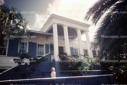 Old Mansion, Columns, Charlotte Amalie, Saint Thomas