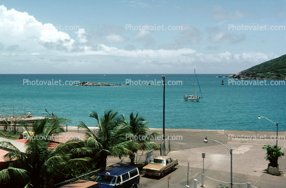 Coast, Coastline, Harbor, boats, yachting hub, Cay, Tortola Islands, British Virgin Island