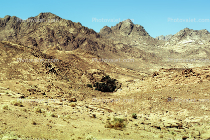 Barren Landscape, Mountain, Desert, Sinai