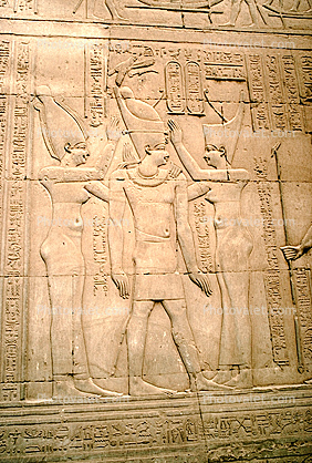 Egyptian Figures, Art, bar-Relief