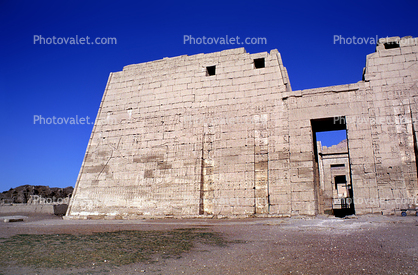First Pylon, Medinet Habu (temple), Mortuary Temple of Ramesses III