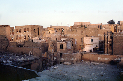 Dilapidated Buildings, Cityscape, Cairo