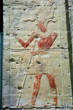 bar-Relief art, Man, male, skirt, Temple of Queen Hatshepsut, Man