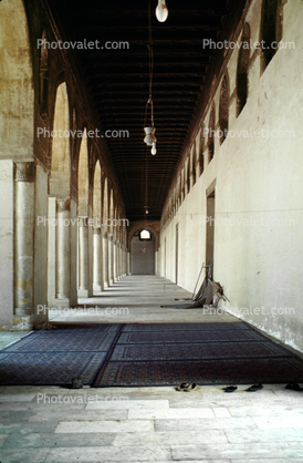 Hall, Walkway, Ibn Tulun Mosque, Building, Cairo
