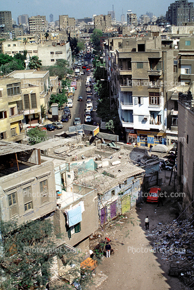 Buildings, Housing, Street, Cairo