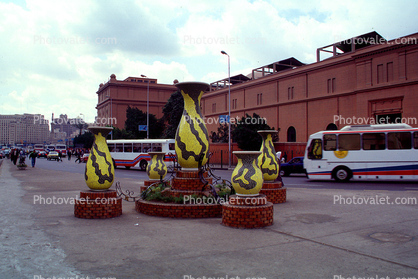 Ornate Jugs, Tilework, Cairo