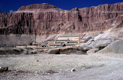 Mortuary Temple of Queen Hatshepsut, Valley of the Kings, cliffs
