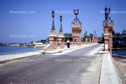 Bridge on King Farouks Palace grounds, Alexandria