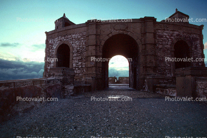 Portal Gate, Buildings, Wall, Atlantic Coast, Essaouira