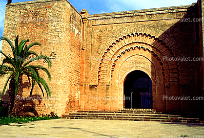 arch, doorway, door, entrance, entryway, Rabat