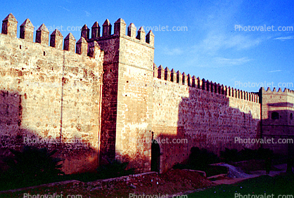 Kasbah, landmark, building, parapet, wall, tower, Castle, Morocco, Rabat