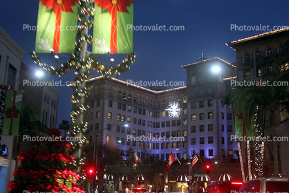 Four Season Beverly Regent Hotel, Beverly Hills, night, nighttime, dusk