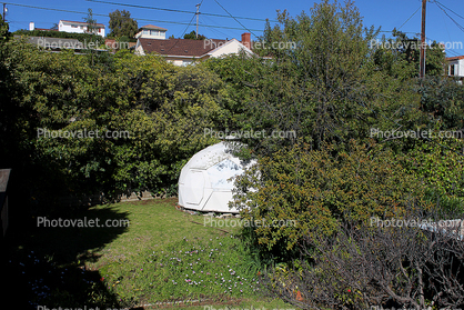 Geodesic Dome, backyard