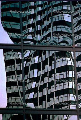 Skyscraper, Efficiency Office Suites, Glass Reflection, March 1987, 1980s