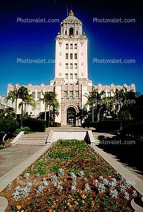 Beverly Hills City Hall, Tower, Government Building, landmark