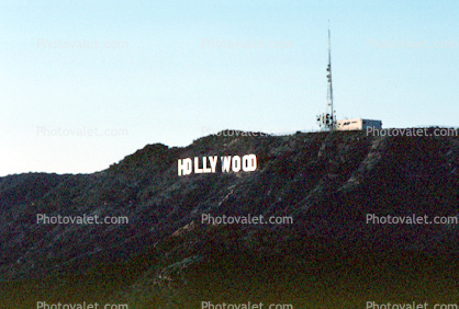 Hollywood Sign, hill