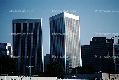 Buildings, Cityscape, high rise, skyscraper, twin Century Plaza Towers