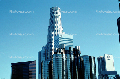Bonaventure Hotel, Downtown Los Angeles, Buildings, Cityscape, Skyline, skyscraper, high rise