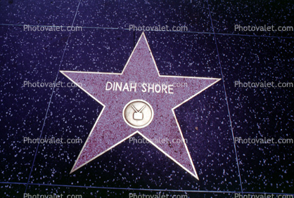 Dinah Shore, Sidewalk Star
