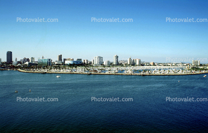 Long Beach skyline, cityscape