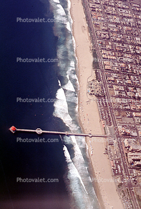 Huntington Beach, Pier, Waves, Surf, Beach, Shore, Shoreline, Pacific Ocean