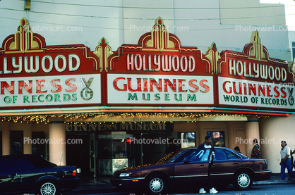 Guiness, Hollywood, marquee, landmark