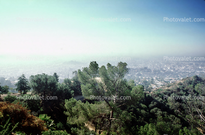 The Valley coated in thick smog
