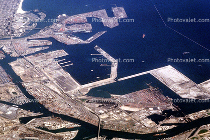 Docks, Piers, harbor, railroad, Ships