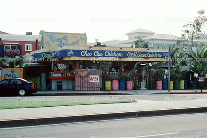 Cha Cha Chicken, restaurant, building, landmark, May 2001