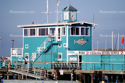 Catalina Divers Supply, Avalon, Pier, Clock Tower, landmark