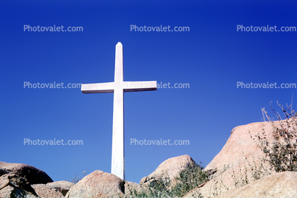 The Cross at the Top of Mount Rubidoux, Riverside, May 1964, 1960s