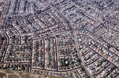 Urban Sprawl, Orange County, Streets, Homes, Residential, Texture