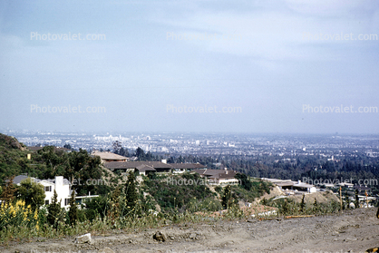 San Fernando Valley, smog, haze, 1960s