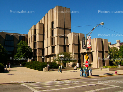 Brutalist Building, The Joseph Regenstein Library, University of Chicago
