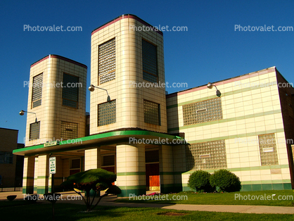 Art-deco building, Main Sanctuary