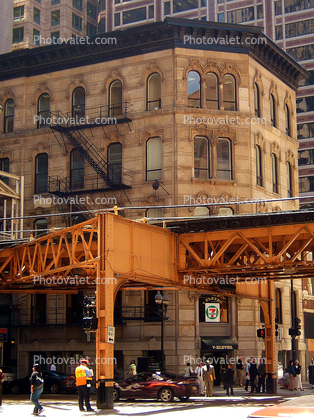 Chicago-El, Elevated, Downtown Loop, CTA