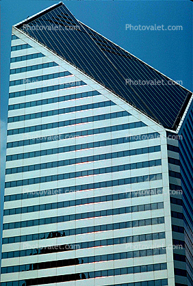 Smurfit-Stone Building, downtown, skyscraper, building, abstract