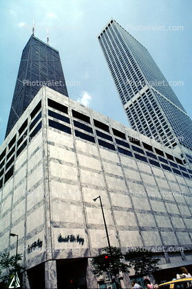 John Hancock Center, looking-up