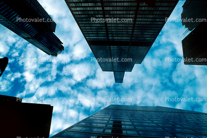 Willis Tower, Buildings, cityscape, looking-up