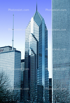 Two Prudential Plaza, Buildings, cityscape