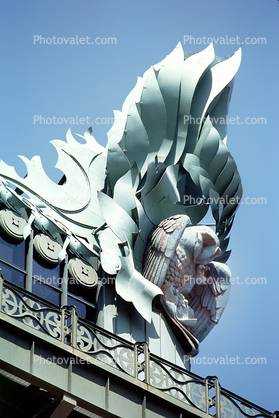 Owl Sculpture, Harold Washington Library