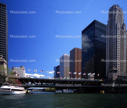Chicago River, Excursion Boat, tourboat