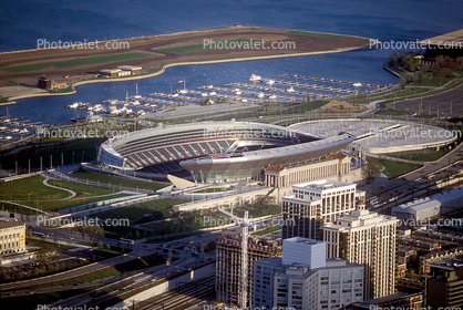 Soldier Field, Lakeshore Drive, Miegs Field