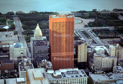 CNA Plaza, Office Building, highrise, Lakeshore Drive