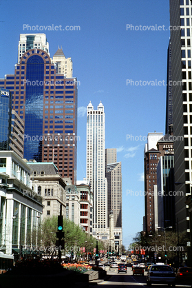 900 Michigan Avenue building, skyline, cityscape