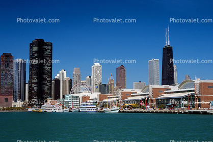 Navy Pier, Lake Point Tower, Lake Point Tower, skyscraper, high-rise residential building
